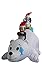 6 Foot Long Christmas Inflatable Penguins Fishing on Polar Bear Decoration