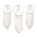 23 Bees, Macrame Wall Hanging Dream Catcher, Large Handmade Crochet Decor for Bedroom, Big Woven Boho Tapestry Dreamcatcher, Chic Rope Art Decorations for Room (Arrows 3pk)