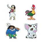 CharmTM MN Set of 4 PVC Shoe Charms (Generic) for Crocs Natives Party Favors by