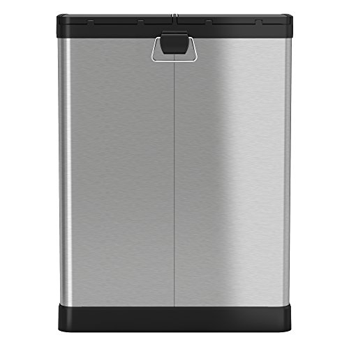 5 iTouchless+SoftStep+16+Gallon+Trash+Recycling