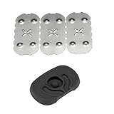 New Black Flat Mouthpiece & 3 Pack screen Replacement Parts Accessories for Pax 2 and Pax3