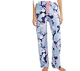 Eeyore Disney Womens Pajamas Minky Fleece Sleep Lounge Pants (Large (12-14))