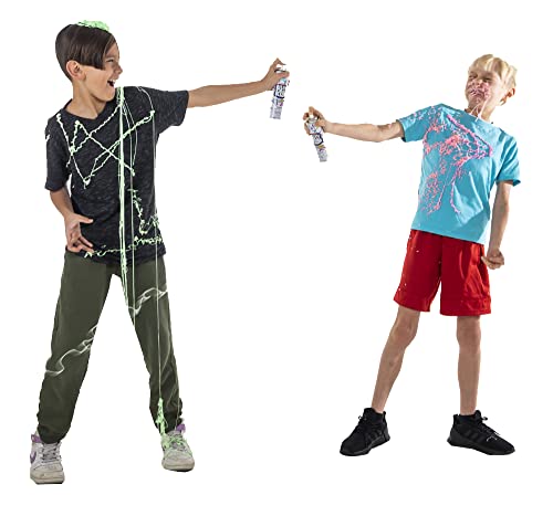 The Original Silly String! Silly String 2 pack, Assorted Colors, 3 oz Large Can – The Only Real Party in a Can! Be Silly! Shoots over 15ft!