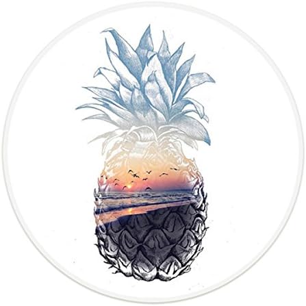 Expanding Grip Socket and Stand, Pop Mount Socket for Smartphone,Iphone and Tablets-Pineapple-3