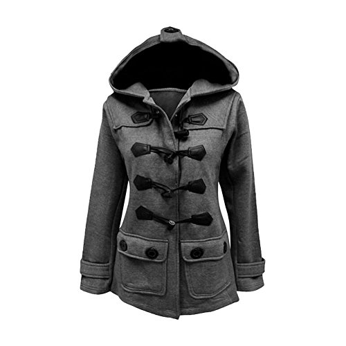 Shouhengda Women Wool Hooded Winter Outwear Long Thicken Jacket Coat Shouhengda Women Wool Hooded Winter Outwear Long Thicken Jacket Coat