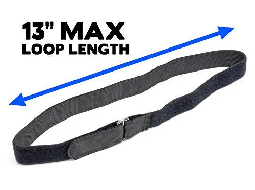 Powertye 1½" x 30" Adjustable Heavy-Duty Short Cinch Strap with Hook and Loop Closure, 1 Strap