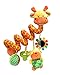 Giraffe Baby Crib Toy From Crib Critters - Wraps Around Crib Rail or Stroller - Baby Toy for Babies 3 to 6 Months and Older