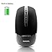 DEGOL 2.4G Wireless Mouse 95% Noiseless Built-in-Battery Rechargeable Mice with USB Receiver Ultra Thin
