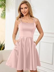 GOOSPRAN Homecoming Dresses for Teens Knee Length