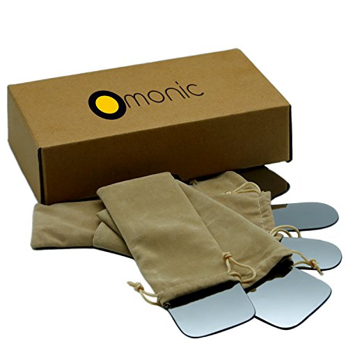 Omonic 5Pcs/Set 2 Sided Pofessional Dental Occlusal Photographic Mouth Mirror Rhodium Dental Plated Glass Intraoral Photo Reflector - Thumbnail 7