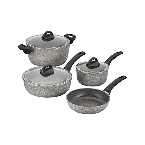 BALLARINI 75001-653 7 Piece Parma Forged Aluminium Nonstick Cookware Set, NA