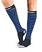 Abco Tech Compression Socks (1 Pair), Blue, Small
