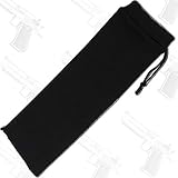 PSKOOK Gun Sock Silicone-Treated Knit Handgun Pistol Case Sleeve for Outdoor Hunting Sack Storage 14 Inch