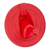 Shur-Line 2007061 Red Silicone Mess-Free Store and Pour Collapsible Paint Can Lid