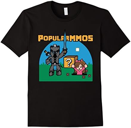 Mens Popularmmos - Gaming With Jen Tshirt 2017 Large Black