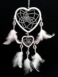Heart-shaped Dream Catcher with Feathers Car or Wall Hanging -2hwh (With a Betterdecor Gift Bag)