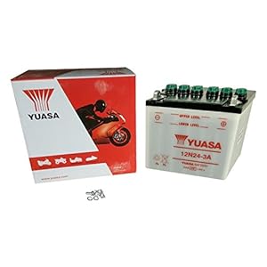 YUASA batterij 12N24-3A open zonder zuur