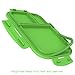 Bentgo Glass (Green) - Leak-Proof, 3-Compartment Oven-Safe Glass Lunch Container | Ideal for Portion-Control, Food Storage & Healthy On-the-Go Meals - FDA-Approved, BPA-Free, Food-Safe Materials