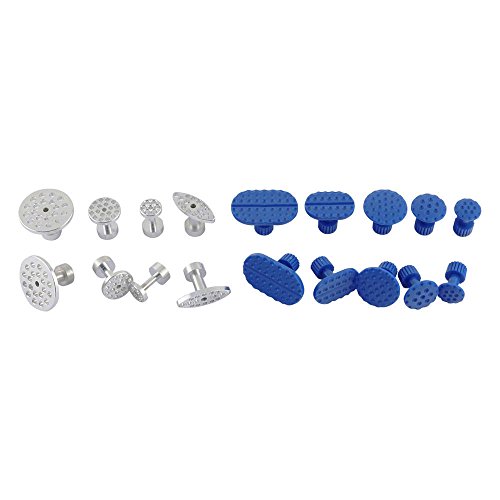 Click Here to See More Images WHDZ PDR Glue Puller Tabs- Variety Pack of 18 Piece - Auto Body Repair Dent Removal Tools - PDR Tools