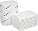 Amazon Basics V-Fold Dispenser Napkins, White, 250 Napkins per Pack, 24-Count