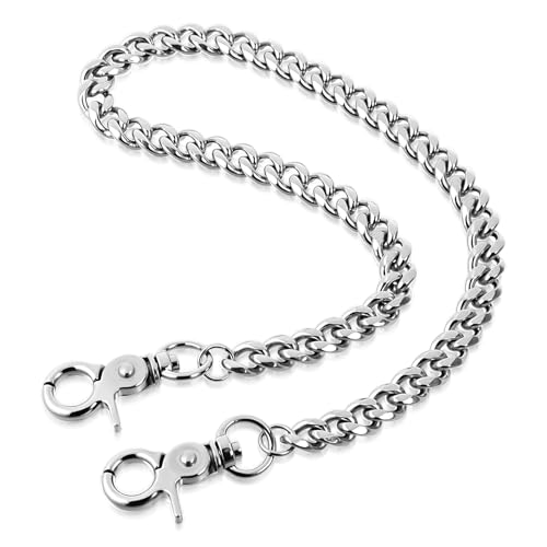 Mabor Pants Chain Jeans Chain for Men Women Goth Biker Chain Heavy Duty Metal Punk Wallet Chains Stainless Steel Hip Hop Pocket Chain for Jeans Backpack Keys Pants Long 50cm