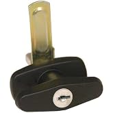 Cam Latch, Keyed, Black Powder Coated