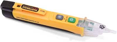 Martindale NC2 Non-contact Voltage Tester Yellow 200V-1000V AC Audible LED