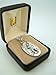 Silver Toned Base Saint Christopher Travel Transportation Medal, 1 3/8 Inch