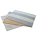 Baby Play Mat Extra Thick EVA 40 Triangle Non Toxic Tiles Kids Foam Mat Puzzle Soft EVA Flooring for Kids Play Gym and Baby Room Interlocking Chevron Foam (White/Pink, 12