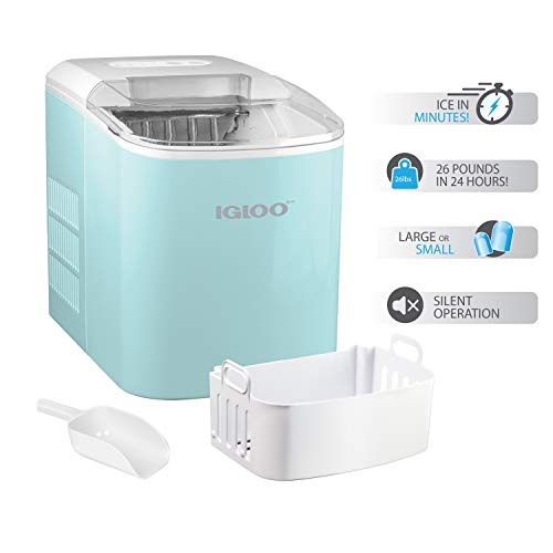 Igloo ICEB26AQ Automatic Portable Electric Countertop Ice Maker Machine