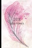 2018 Daily Planner: 12 Month Daily Planner / Notebook / Diary / Journal / 2018 Calendar / Organizer | 1-Page-a-Day | Extra dots and blank pages for ... Collection by Night Fairy) (Volume 1) by
