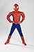 Monika Fashion world Spiderman Costume Boys Kids Light up Size S M Free MASK 4 5 6 7 8 9 (6-8)