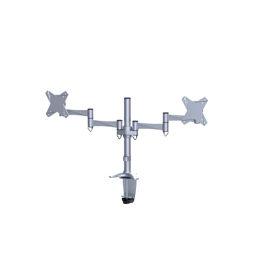 NewStar 3 Pivots Desk Mount for 10 - 27-Inch Flatscreen/Monitor - Silver