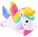 KawaiiToys Unicorn Jumbo Slow Rising Squishy Toy, Scented Soft Kawaii Squishy Animal Toy, White