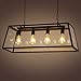 ASOKO LED Dimmable Vintage Edison Led Bulbs 6W Antique Style Edison Light Bulbs, 2700K Warm White, Squarrel Cage Filament Vintage Light Bulb,ST64, E26 Base
