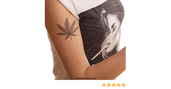 2 X Marijuana Tattoo In Black Hemp Leaf Temporary Tattoo Amazon Ca Beauty Personal Care 2 X Marijuana Tattoo In Black Hemp Leaf Temporary Tattoo Amazon Ca Beauty Personal Care