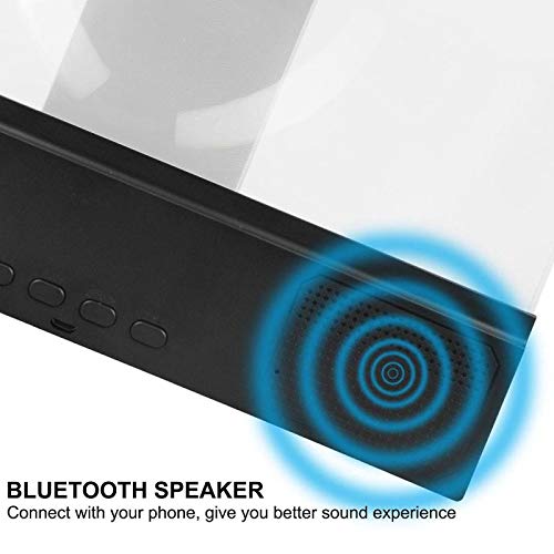 THE NEON LIGHTS L8 Phone Screen Magnifier With Bluetooth Speaker Black
