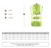 Safety Vest | 5 Pockets | High Visibility Reflective Strips | Color Neon Yellow (XL)