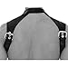 iiniim Men's Black PU Leather Adjustable Body Chest Harness Clubwear Costume