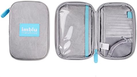 Imblu Multi-Functional Travel Document Organizer, Stylish Travel Wallets, Passport Covers, Credit Card Holders for Men &amp; Women, Passport Holder Perfect For Your IPhone, Tickets, Boarding Passes