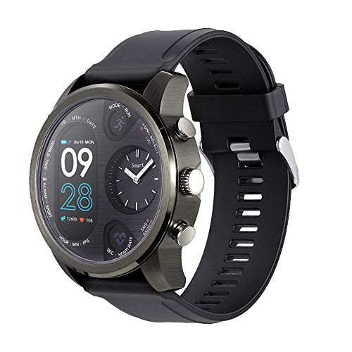 Axiba Smart Watch Fitness Activity Heart Rate Tracker Waterproof, GPS SmartWatch Pedometer Calories Counter with iOS and Android Phone (Black-B) - Thumbnail 7