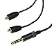 3.5mm Replacement Audio Cable with Remote Control Upgrade Extension Cable Compatible Shure SE215、SE846、SE425、SE535、SE535LTD-J、SE315 PRO H5 HQ5 Earphone (Black)