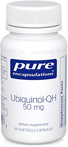 Pure encapsulations - ubiquinol-qh 50 mg - hypoallergenic supplem…