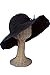 Sun Hats for Women UV Protection Wide Brim Summer Hat Polyester Packable Travel Hat Foldable Fits Large Head Sizes UPF 50