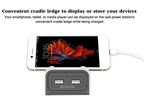 3 Huntkey+2+Outlet+Cradle+Charging+SMD407