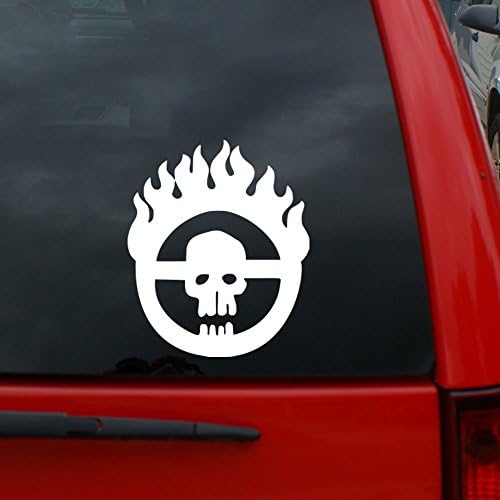 War Boys Logo From Mad Max: Fury Road - 5" Tall Vinyl Decal Window Sticker for Cars, Trucks, Windows, Walls, Laptops, and More.
