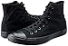 Converse Chuck Taylor All Star Shoes (M3310) Hi Black Monochrome, 11 Mens / 13 Womens, Black Monochrome