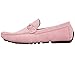 Amali Mens Smooth Faux Leather Casual Driving Shoe with Buckle, Comfortable Easy Slip-On Moccasin