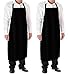 Cozy Home Glossy Smooth Vinyl Waterproof Aprons Durable Lightweight 42Hx26W Inch Long Black 2 pack