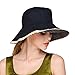 Erigaray UPF50 Lightweight Sun Hat for Womens Girls with Detachable Chin Cord Packable Wide Brim Beach Hats, 54-60CM (Large)